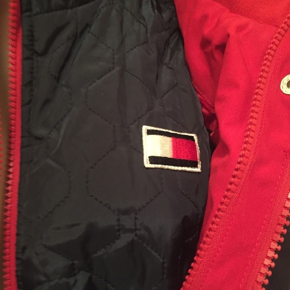 Tommy Hilfiger 3 in 1 Women's with Spellout jacket Medium - Picture 6 of 15